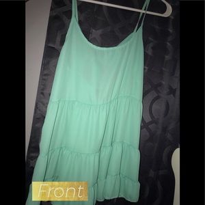 Turquoise tank top